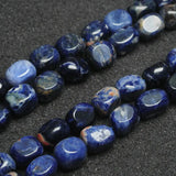 Rectangle Sodalite Beads for Jewelry Making 15'' DIY Beads