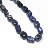9x12mm Rectangle Cuboid Sodalite Beads Natural Stone Beads 15''