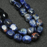 Rectangle Sodalite Beads for Jewelry Making 15'' DIY Beads