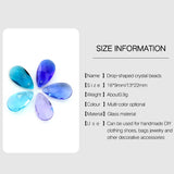 Austrian Crystal AB Rhinestone Water Drop Beads for Jewelry Making