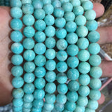 Amazonite Round Stone Beads for Jewelry Making