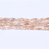 Natural Freshwater Biwa Pearl Strands 8-10mm for Jewelry Making