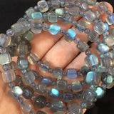 Natural Labradorite Beads Bracelet 6-8mm