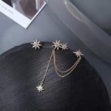 Tassel Clip Earrings for Women Girls Birthday Gift