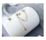 Tassel Clip Earrings for Women Girls Birthday Gift