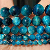 Natural Tiger Eye Gem Stone Beads Round Loose Spacer Beads 4-12mm