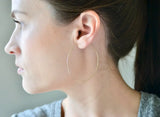 Classic Hoop Earrings 14K Filled Vintage Jewelry Boho Pendientes