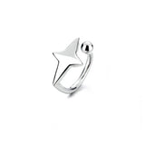 Charming Line Zircon Clip On Earrings Ear Cuff No Piercing Jewelry