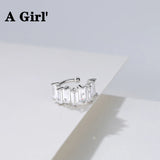 Charming Zircon Clip-On Ear Cuff Jewelry