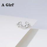 Charming Zircon Clip-On Ear Cuff Jewelry