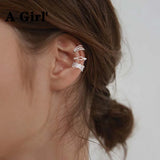 Charming Zircon Clip-On Ear Cuff Jewelry
