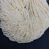 3-4mm Freshwater Pearls Needle Beads Jewelry DIY
