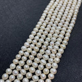 4-10mm Natural Freshwater Pearls Potato Shape Beads Jewelry Making DIY