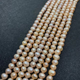 4-10mm Natural Freshwater Pearls Potato Shape Beads Jewelry Making DIY