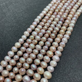 4-10mm Natural Freshwater Pearls Potato Shape Beads Jewelry Making DIY