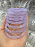 High Ice Violet Thin Strip Bracelet Natural Original Ecological Bangle