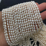 High-Quality Rice-Shaped Natural Freshwater Pearl Beads