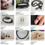 Hematite Beads Magnetic Stone DIY Jewelry Making 15inch