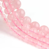 Madagascar Rose Quartz Round Beads 6-10mm Natural Stone 15 Inches