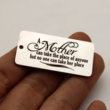 Mother's Place Charm Stainless Steel Pendant 10pcs