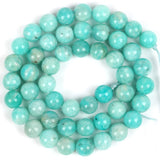 6/8/10mm Natural Amazonite Stone Beads Round Beads Diy Jewelry Making