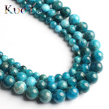 Apatite Gemstone Beads Round 15'' 6/8/10mm