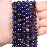 Natural Tiger Eye Stone Beads 6-10mm Round Loose Spacer Gem Beads