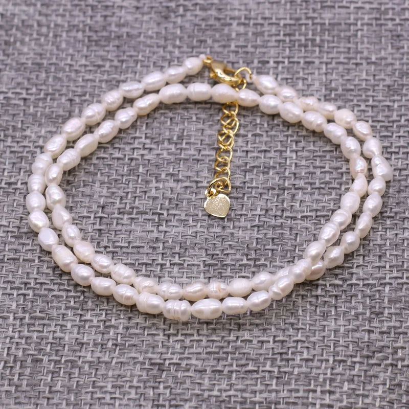 Freshwater Pearl Beads Necklace Small Pearls Choker