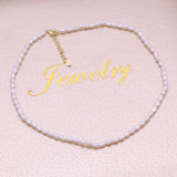 Freshwater Pearl Beads Necklace Small Pearls Choker