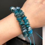 Apatite Stone Irregular Gem Loose Spacer Beads for Jewelry Making DIY