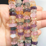 Colorful Quartz Crystal Irregular Loose Spacer Beads for Jewelry Making