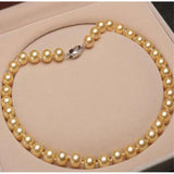 8mm Pink Shell Pearl Necklace DIY Hand Jewelry