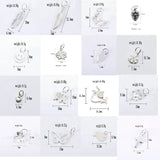 925 Sterling Silver Animal Pendant for Jewelry Making