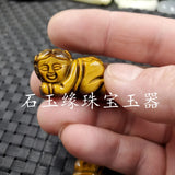 Tiger Eye Stone Jade Pendant Necklace Charm Jewelry