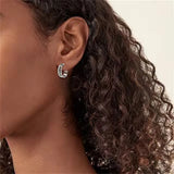 Custom Name Earrings Stainless Steel Studs Girls Jewelry
