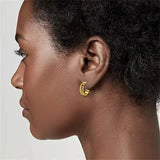 Custom Name Earrings Stainless Steel Studs Girls Jewelry