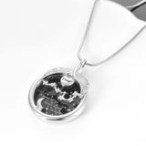 Memorial Keepsake Cremation Jewelry Angel Wings Urn Necklace Pendant
