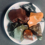 Natural Stone Crystal Alxa Gobi Agate Jade