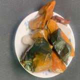 Natural Stone Crystal Alxa Gobi Agate Jade