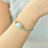 Jade Beads Bracelet Safety Buckle Hand Wave Bracelet