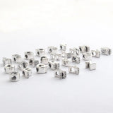 A-R Women Bracelets Bead Charm Alphabet 26 Letters Beads Lady Bracelet Bangle