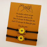 Sunflower Daisy Bracelets Unisex Jewelry