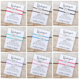Unbiological Sisters Soul Sister Adjustable Bracelets