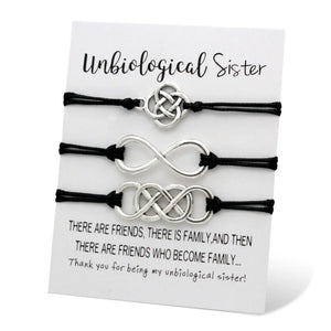 Unbiological Sisters Soul Sister Adjustable Bracelets