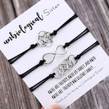 Unbiological Sisters Soul Sister Adjustable Bracelets
