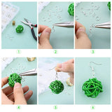 Alloy Jewelry Making Kit with Tools and Craft Supplies