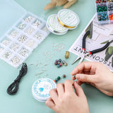 Alloy Jewelry Making Kit with Tools and Craft Supplies
