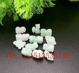 Natural Emerald Chinese Zodiac Pendant Necklace
