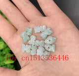 Natural Emerald Chinese Zodiac Pendant Necklace