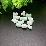 Natural Emerald Chinese Zodiac Pendant Necklace